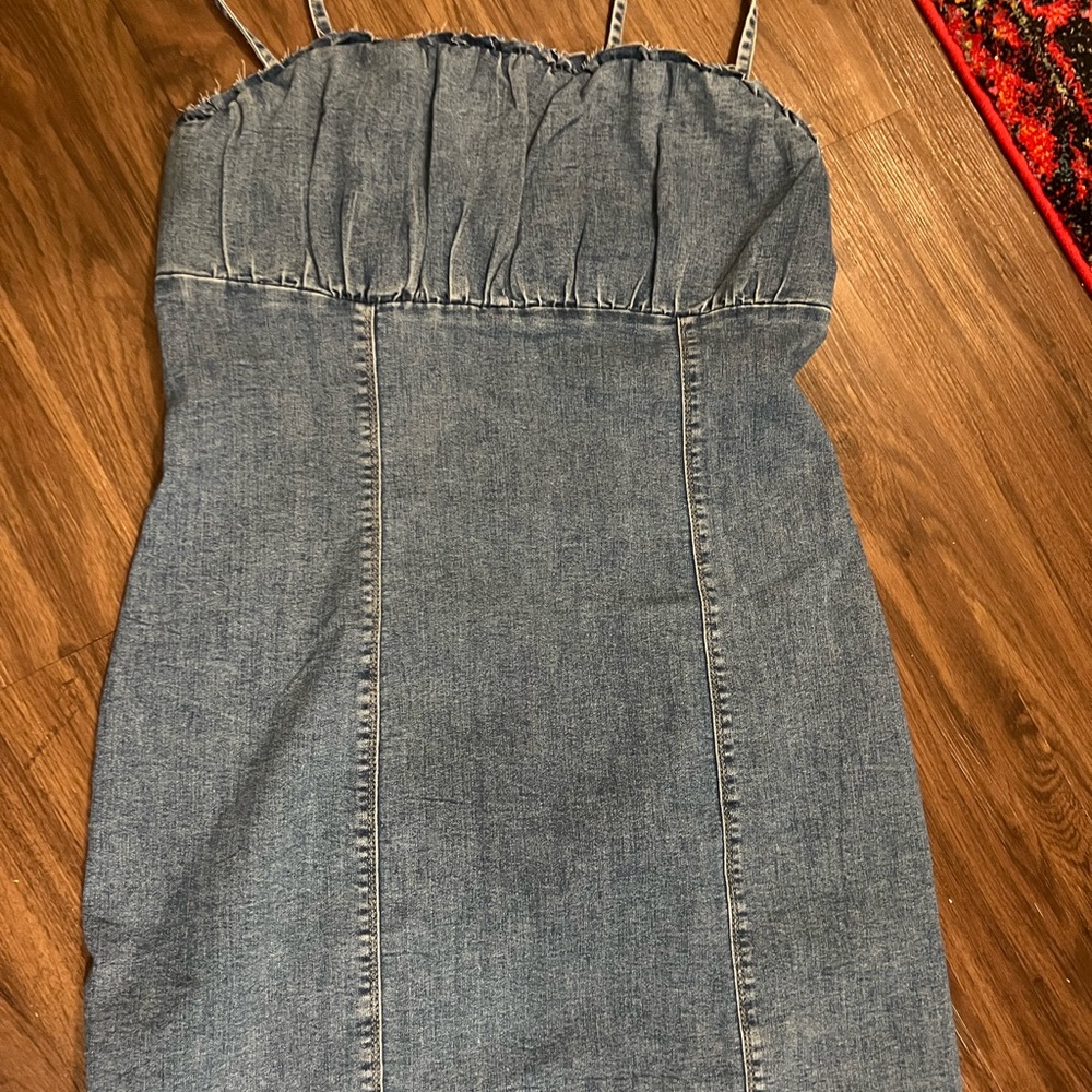 Denim Mini Dress
